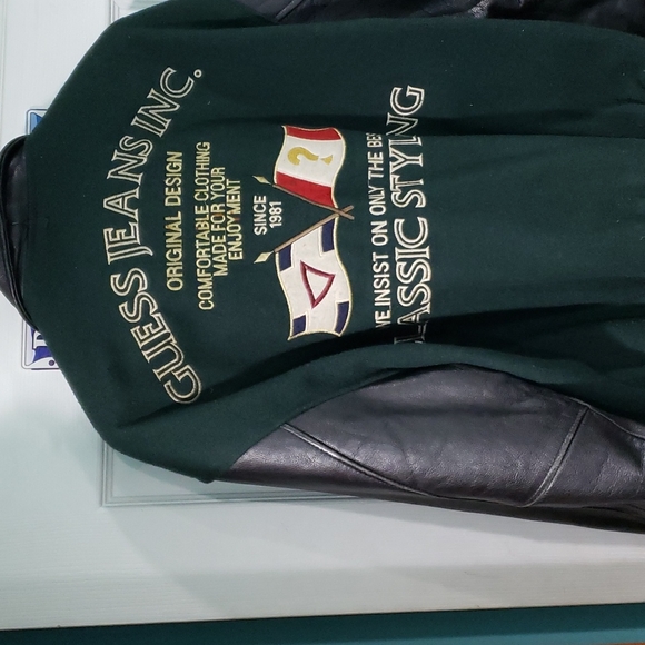 Classic Men Fine Clothing Guess Jeans Inc Varsity Jacket Size Large - Picture 3 of 9